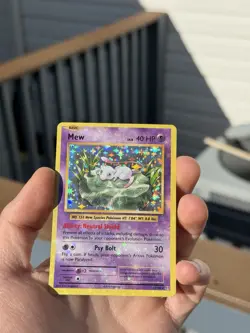 Mew 53/108 HEAVY HOLO BLEED Pokemon XY Evolutions VLP - Image 1