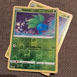 Reverse Holo ODDISH 001/159 Crown Zenith pokemon card SWSH pack fresh - Image 1
