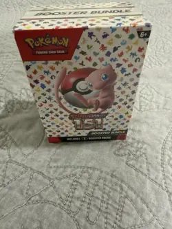 POKEMON TCG SCARLET & VIOLET 151 BOOSTER BUNDLE FACTORY SEALED NEW 6 PACKS - Image 1