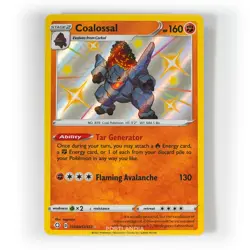 Pokemon - Coalossal - SV069/SV122 - SWSH Shining Fates - Shiny Vault Card - Image 1