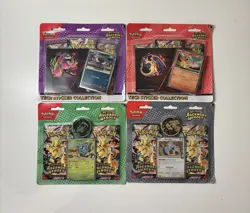 4 X Pokemon TCG: Ascended Heroes Tech Sticker & Blister Pack Bundle New & Sealed - Image 1