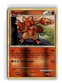 Pokemon tcg Triumphant #42/102 Magmar Uncommon - Image 1