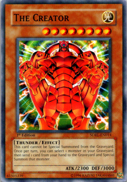 The Creator - SDRL-EN014 - Common - 1st Edition x1 - LP YuGiOH! - Image 1