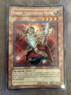 Ehren, Lightsworn Monk LODT-EN082 Light of Destruction Unlimited HP - Image 1