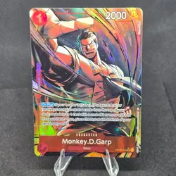 Monkey.D.Garp - Alt Art - OP13-016 - One Piece: Carrying On His Will - Image 1
