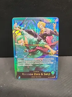 Roronoa Zoro & Sanji ST12-001 Starter Deck 12: Zoro and Sanji Foil - One Piece - Image 1