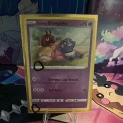 Pokemon Galarian Slowpoke SWSH126 SWSH Promo Holo Card English 1 swirl 💫 - Image 1