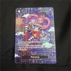 Bandai Perona OP06-093 Rare The Azure Sea's Seven One Piece CCG Card - Image 1