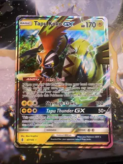 Pokemon TCG Lot Big Pokemon Cards M Lucario Ex 55a/111 - Image 5