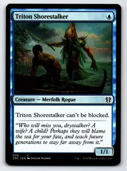 Triton Shorestalker C Commander: Zendikar Rising # 38 NM Normal - Image 1