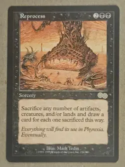 Reprocess - Urza's Saga - Near Mint | MTG - Image 1