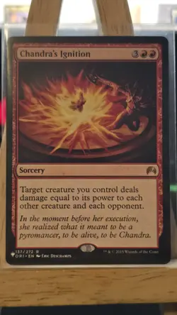Chandra's Ignition Magic Origins Regular NM - Image 1