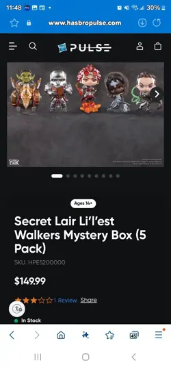 Secret Lair Li’l’est Walkers Mystery Box (5 Pack) - Image 1