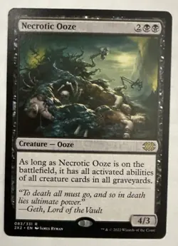 Necrotic Ooze #83 (LP) Double Masters 2022 2X2 Magic MTG - Image 1