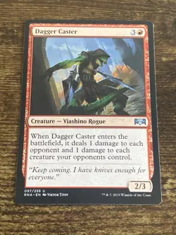 Dagger Caster (97) Ravnica Allegiance MTG Magic The Gathering L10474* - Image 1