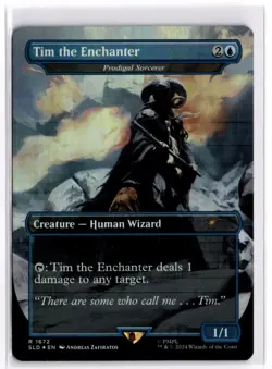 Tim the Enchanter Prodigal Sorcerer Foil SL 1672 LP x1 MTG Magic: the Gathering - Image 1
