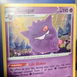 2020 Pokemon TCG Sword & ShieldPromos #SWSH052 Gengar Nm w SWIRL* - Image 4