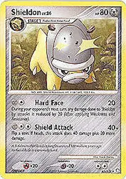 Pokemon Diamond & Pearl Mysterious Treasures- Shieldon Card 63/123 - Image 1