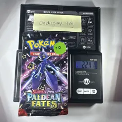 22.41g Paldean Fates Booster Pack Pokemon TCG New Sealed - Image 1