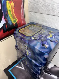 New Pokemon TCG Paldea Legends Tin Miraidon Ex New Sealed SWSH PACKS - Image 1