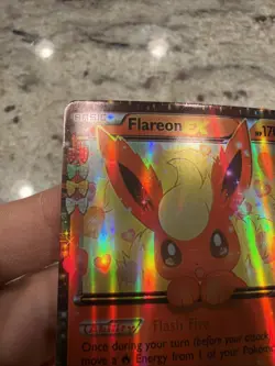 Flareon EX - RC6/RC32 - Pokemon Generations Radiant Collection Card NM - Image 3