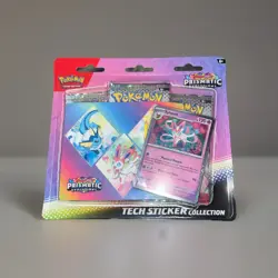 Pokemon TCG Prismatic Evolutions Tech Sticker Collection - Sylveon - New Sealed! - Image 1