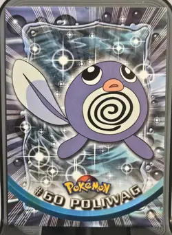 Poliwag Pokemon Topps 1999 TV Animation Edition #60 Vintage Card - Image 1
