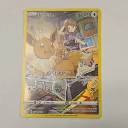 Pokemon Eevee TG11/TG30 Brilliant Stars Trainer Gallery Ultra Rare Holo 70HP - Image 1