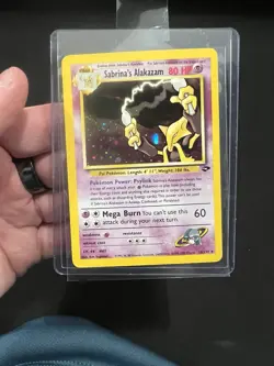 Pokemon Sabrina's Alakazam 16/132 Gym Challenge Holo Beautiful Condition - Image 1