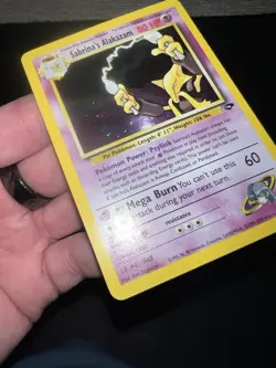 Pokemon Sabrina's Alakazam 16/132 Gym Challenge Holo Beautiful Condition - Image 3