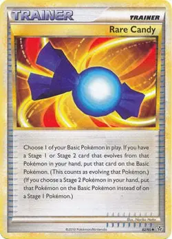Pokemon Card HS Unleashed Single Uncommon Rare Candy 82/95 - Image 1