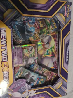 ✅ Pokemon XY 2016 Mewtwo Ex Box New Factory Sealed Fates Break Through Steam - Image 3