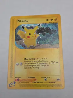 Pokemon TCG Skyridge Pikachu 84/144 NM - Image 1
