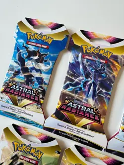 *FULL ART SET* x5 Pokemon TCG Astral Radiance Sleeved Booster Pack SEALED - Image 2