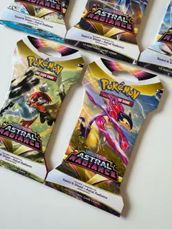 *FULL ART SET* x5 Pokemon TCG Astral Radiance Sleeved Booster Pack SEALED - Image 3