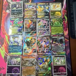 Pokemon 16 Card Lot nm V Max Mega Amazing Ex HOLO Rare Hits Only K6 - Image 1