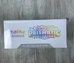 Pokemon Scarlet & Violet: Prismatic Evolutions- Elite Trainer Box Factory Sealed - Image 2