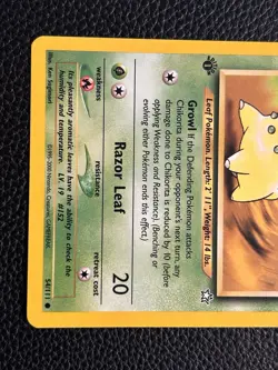 Chikorita - 1st Edition - 54/111 Neo Genesis - Pokemon TCG - 2000 - Image 3