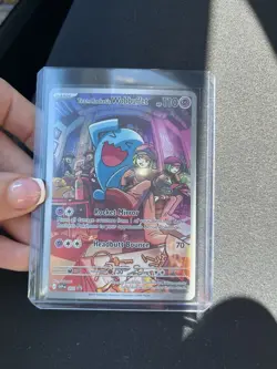 Pokemon Team Rocket's Wobbuffet 203 Sv Scarlet & Violet Promo Holo 110 HP TCG - Image 1