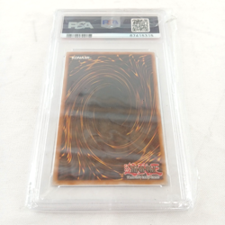 Yu-Gi-Oh Dark Magician – Duelist Saga 1st Ed Ultra Rare 2017 PSA 7 NM DUSA-EN100 - Image 2