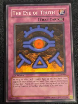 The Eye of Truth SYE-046 Common 1st Edition Yu-Gi-Oh Card VLP - Image 1