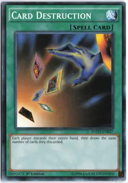 Yugioh - Card Destruction YGLD-ENB27 1st Edition - King of Games: Yugi's Legenda - Image 1