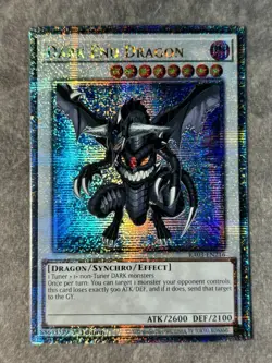 Yugioh Dark End Dragon RA03-EN216 Quarter Century Rare NM - Image 1