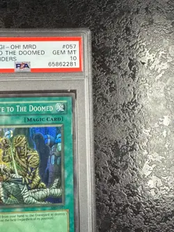 2002 YUGIOH! MRD TRIBUTE TO THE DOOMED METAL RAIDERS #057 💎 PSA 10 - Image 2