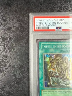 2002 YUGIOH! MRD TRIBUTE TO THE DOOMED METAL RAIDERS #057 💎 PSA 10 - Image 3