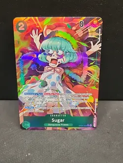 Sugar Alt Art OP04-024 M PF OPTCG One Piece Kingdoms Of Intrigue - Image 1