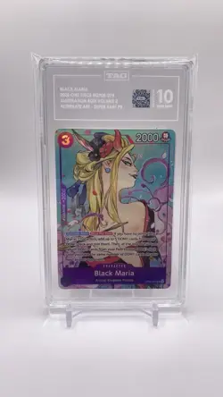 TAG 10 Black Maria OP08-074 2025 One Piece Promos Illustration Box VOL 2 - Image 1