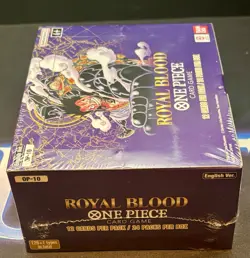 One Piece TCG OP-10 Royal Blood Booster Box English Factory Sealed - Image 3