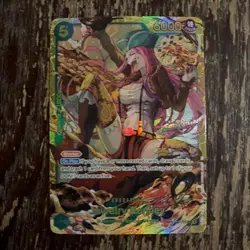 One Piece CCG Jewelry Bonney OP12-118 SEC Art Holo Foil English - Image 1