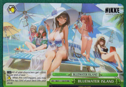 Bluewater Island - GoV: NIKKE NIK/S117-E057R RRR - Weiss Schwarz TCG Card - Image 2